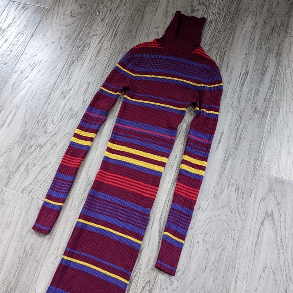 Urban Outfitters Stella Striped Turtleneck Sweater Dress - Picture 5 of 8